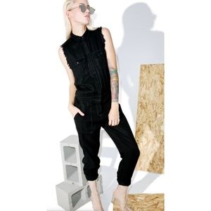 Black Sleeveless Jumpsuit from Dolls Kill